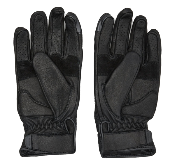 BELSTAFF HAMPSTEAD GLOVES BLACK